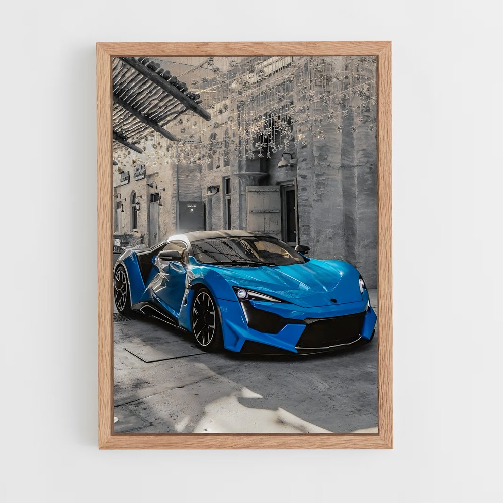 Poster spectaculaire Fenyr Supersport – affiche W Motors (vue 4)